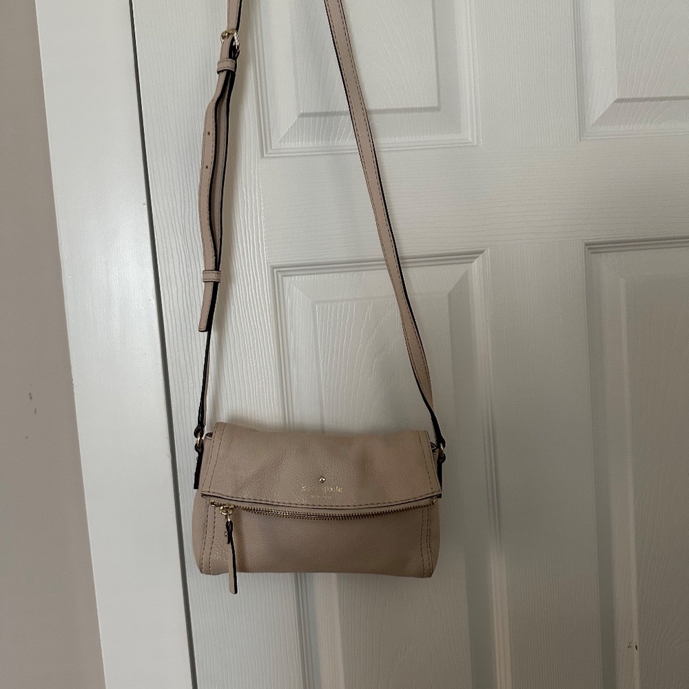 Kate Spade Cobble Hill Marsala Foldover Bag
